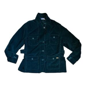 EUC L.L. Bean Corduroy Blazer With Patchwork Details On Elbows Sz. XL